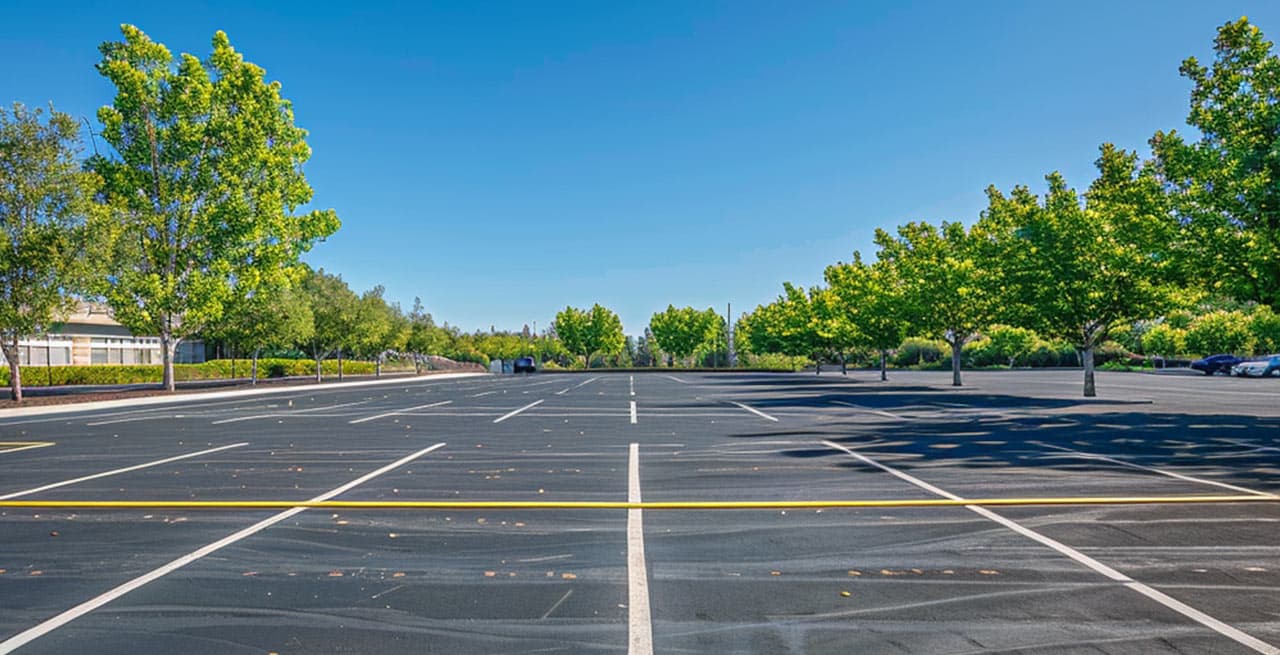 Permeable Concrete Car Parks, Permcon permeable concrete