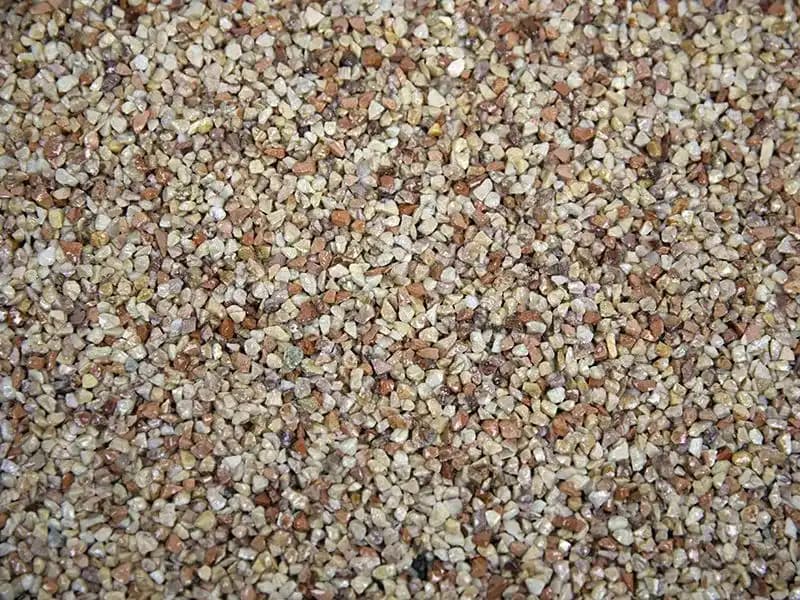Terracotta 713 permeable concrete colour