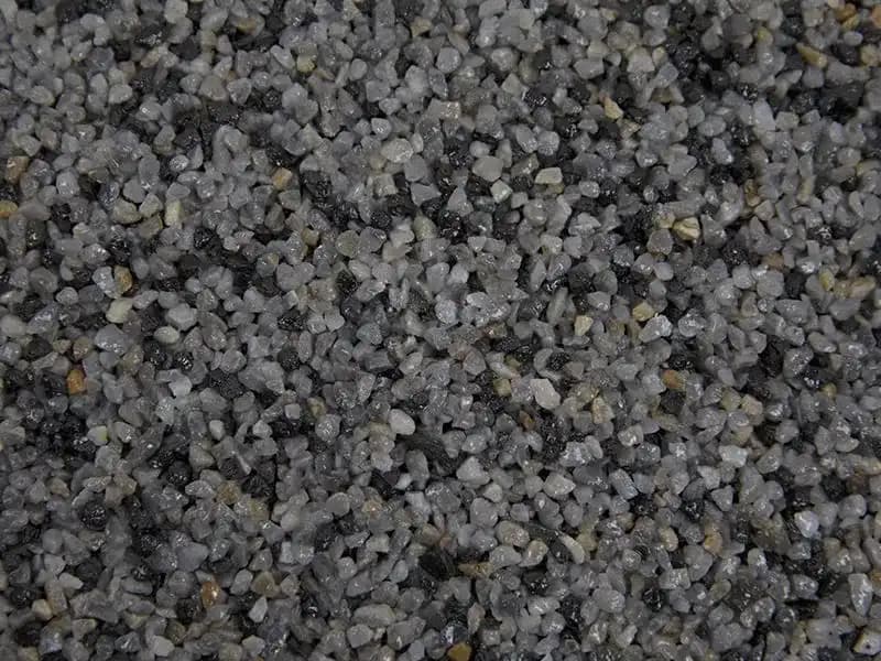 Dark Blue Stone Mix 412 permeable concrete colour